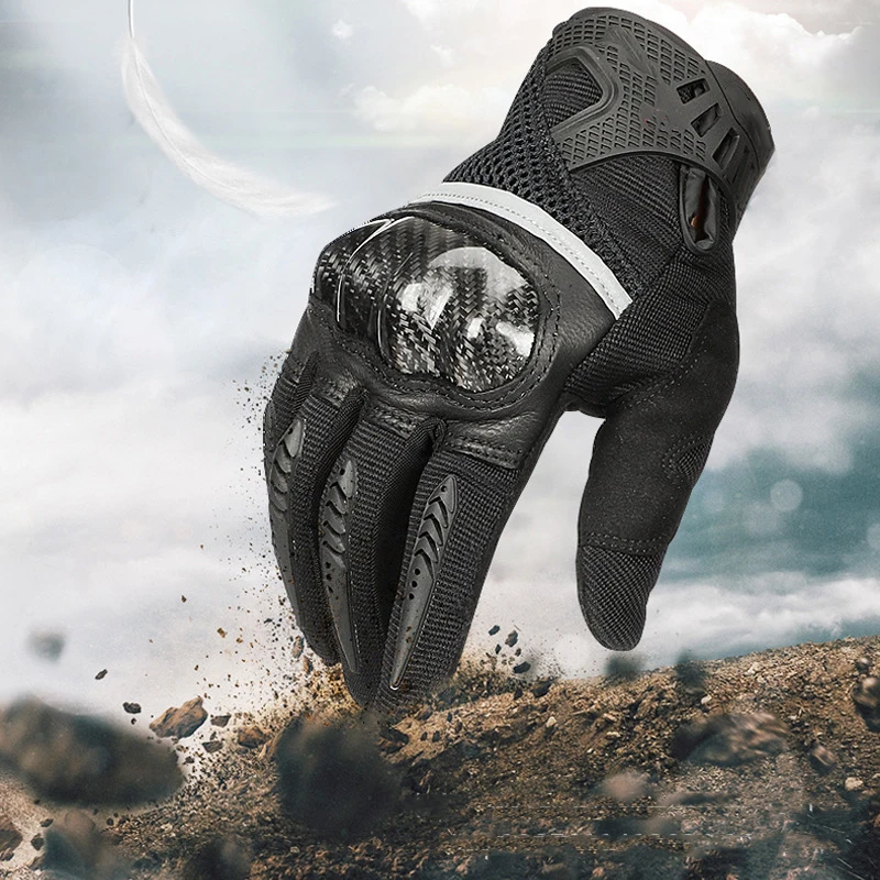 

High quality strength microfiber leather comfortable reliable touch screen gloves biker hand gloves, Customize