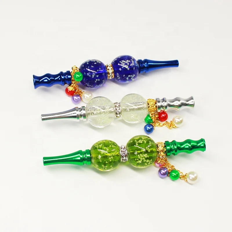 

UKETA vintage exquisite hookah shisha tips smoke accessories glow in the dark blunt holder