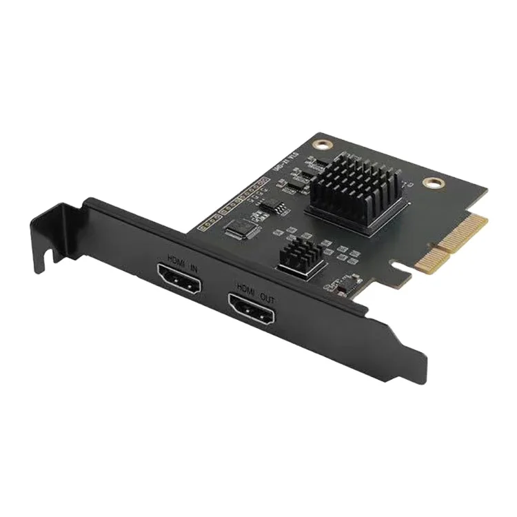 

Sell Well New Type Black HD PCIE 2.0 X4 20GB/s Video Capture Card
