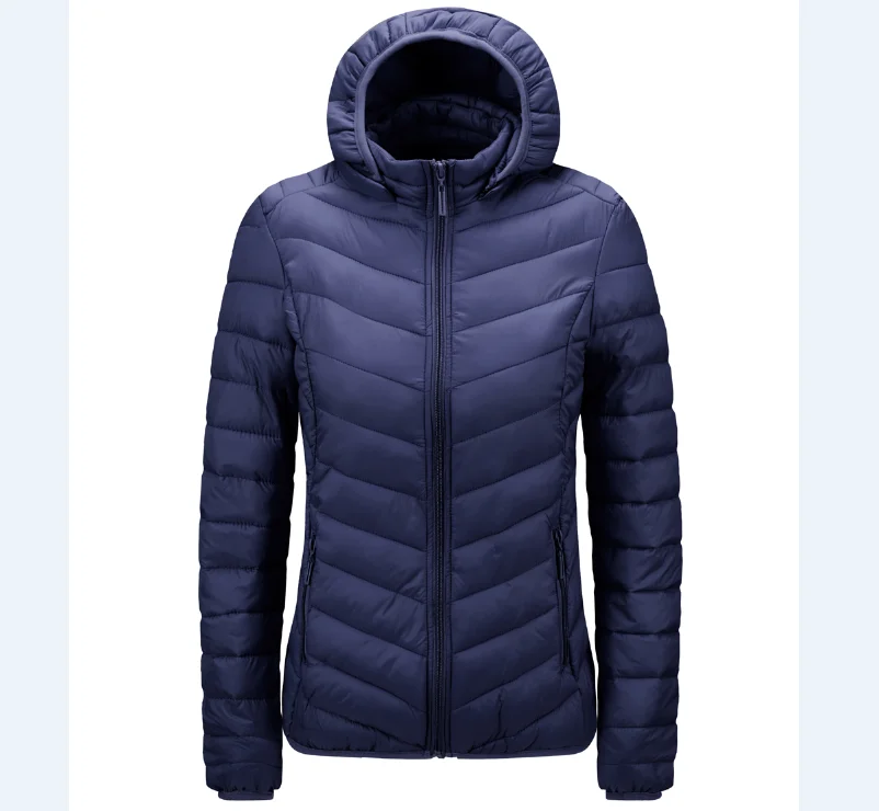 

Winter Women's Padding Coat Short Ultra Light plaszcz Hooded Jacket Autumn Women's Jackets & Coats light weight Thick Warm Coat
