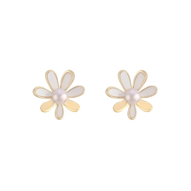 

New product Latest hot sale snow earring personalize Snow cute Melting, White