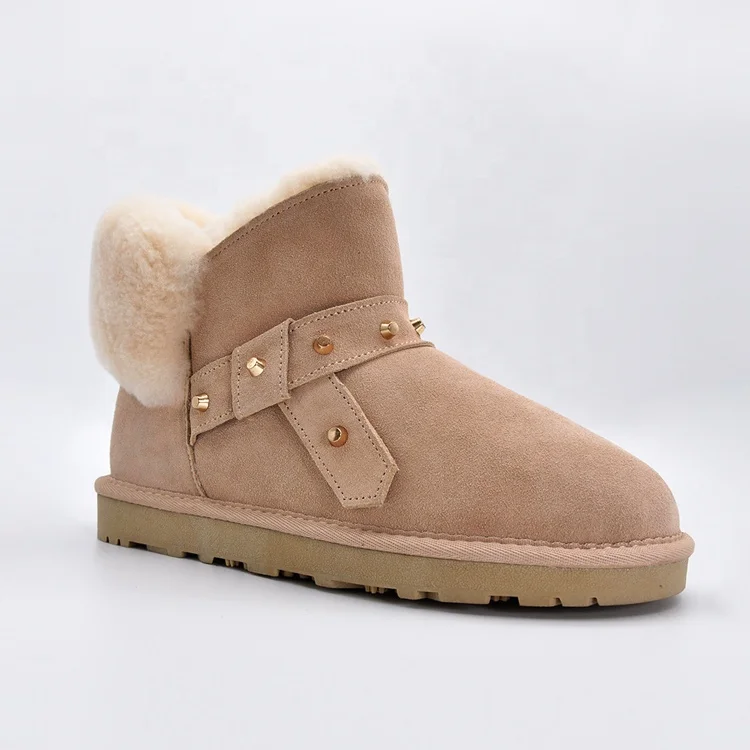 
fashion trend designer breathable outdoor women boots winter with wholesale price ladies snow boots 
