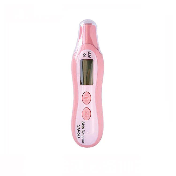 

Factory wholesale sixth generation facial digital skin tester, White /pink