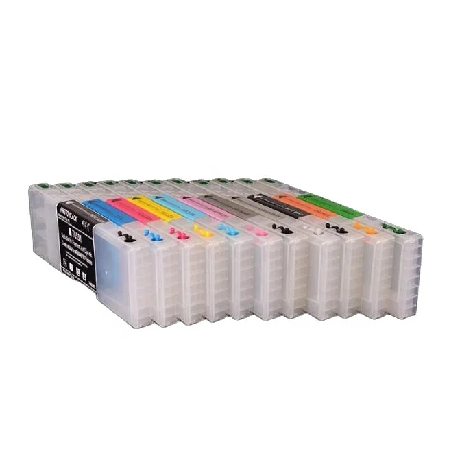 

Supercolor 300ml T6531-T6539 T653A T653B Empty Refillable Ink Cartridge Wholesale With Chip For Epaon Stylus PRO 4900