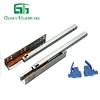 Best Selling Useful Push to Open 2-Fold Built-in Self Closing (Rebound) Drawer Slides