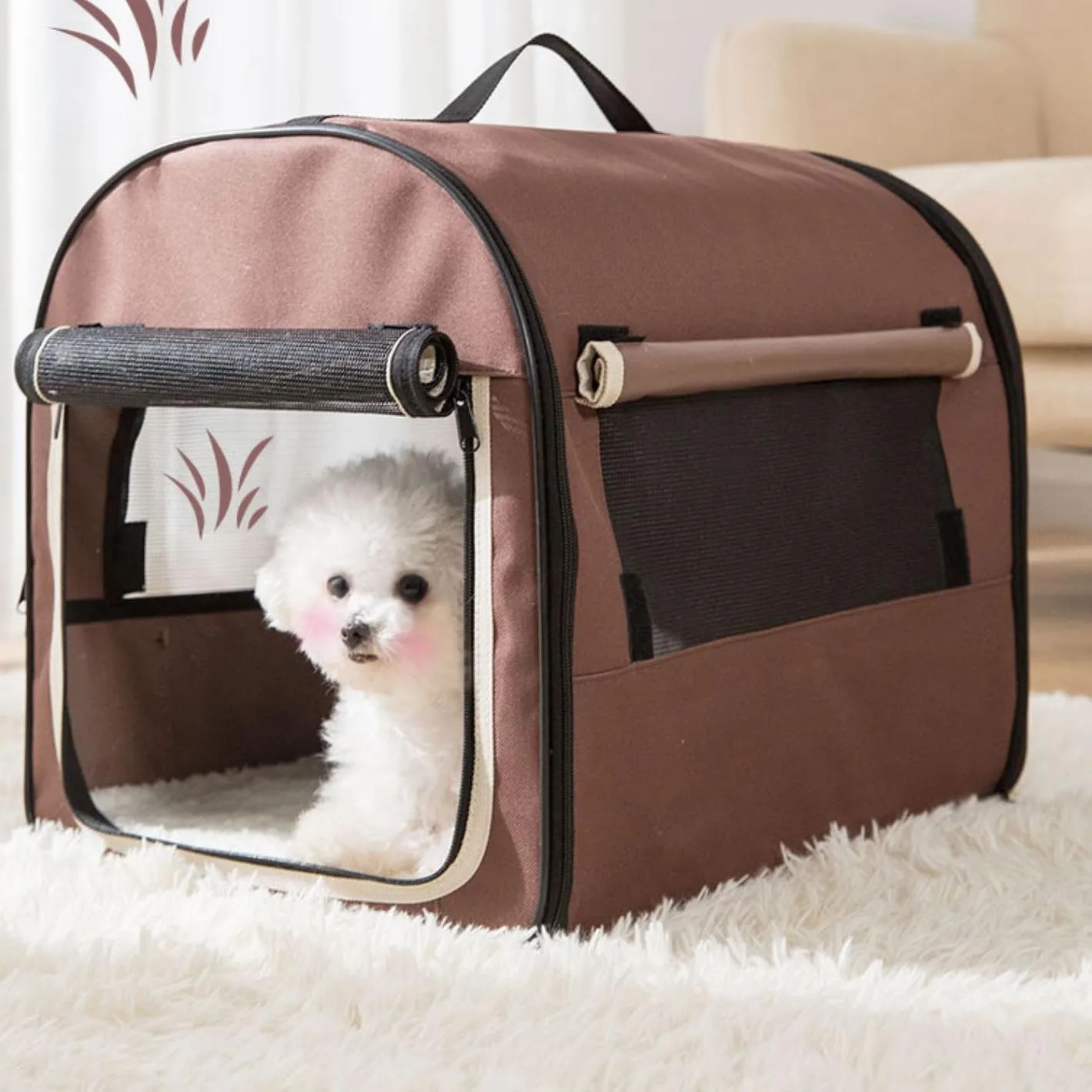 

Pet Bags Backpack For Cats Dogs Tents Kennels House Warm Foldable Waterproof Carrier Nest