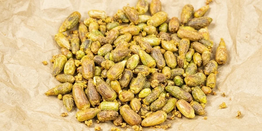 Chef grinding fresh peppercorns onto a dish