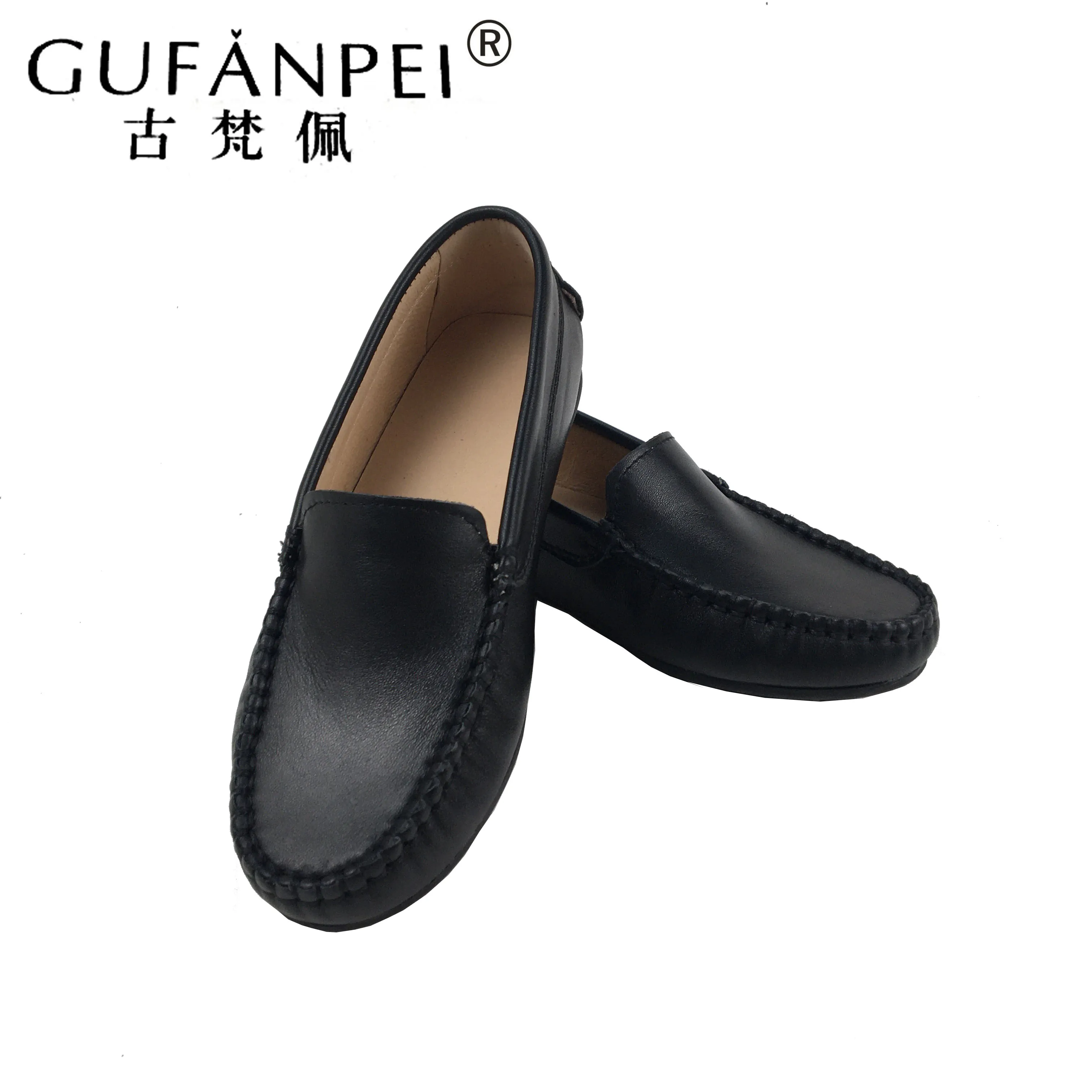

Factory Wholesale Children Shoes Fashion New Moccasin Boys Children Casual Shoes Leather Shoes For Boys and Girls