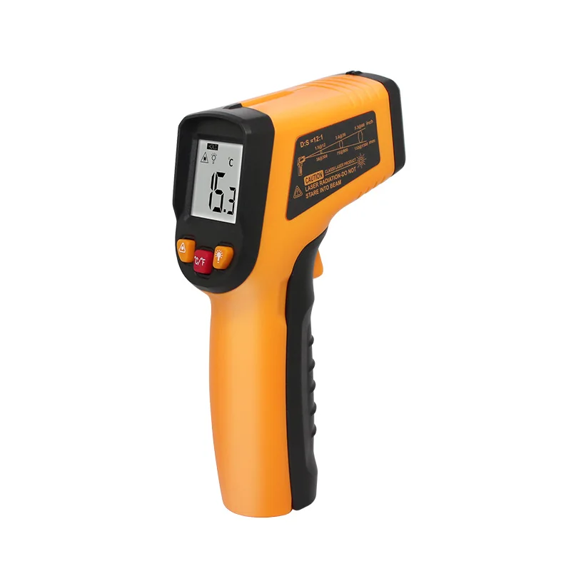 Cheap price Non-contact digital laser infrared thermometer with LCD for industrial and domestic use