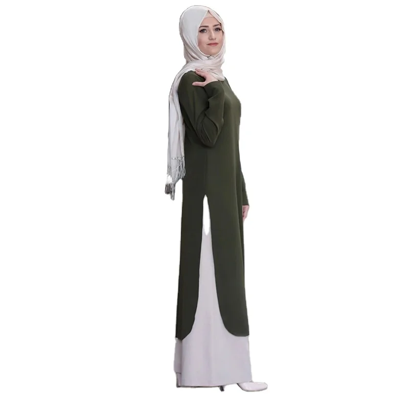 

Islamic Clothing Dubai Arab Muslim dress two piece abaya