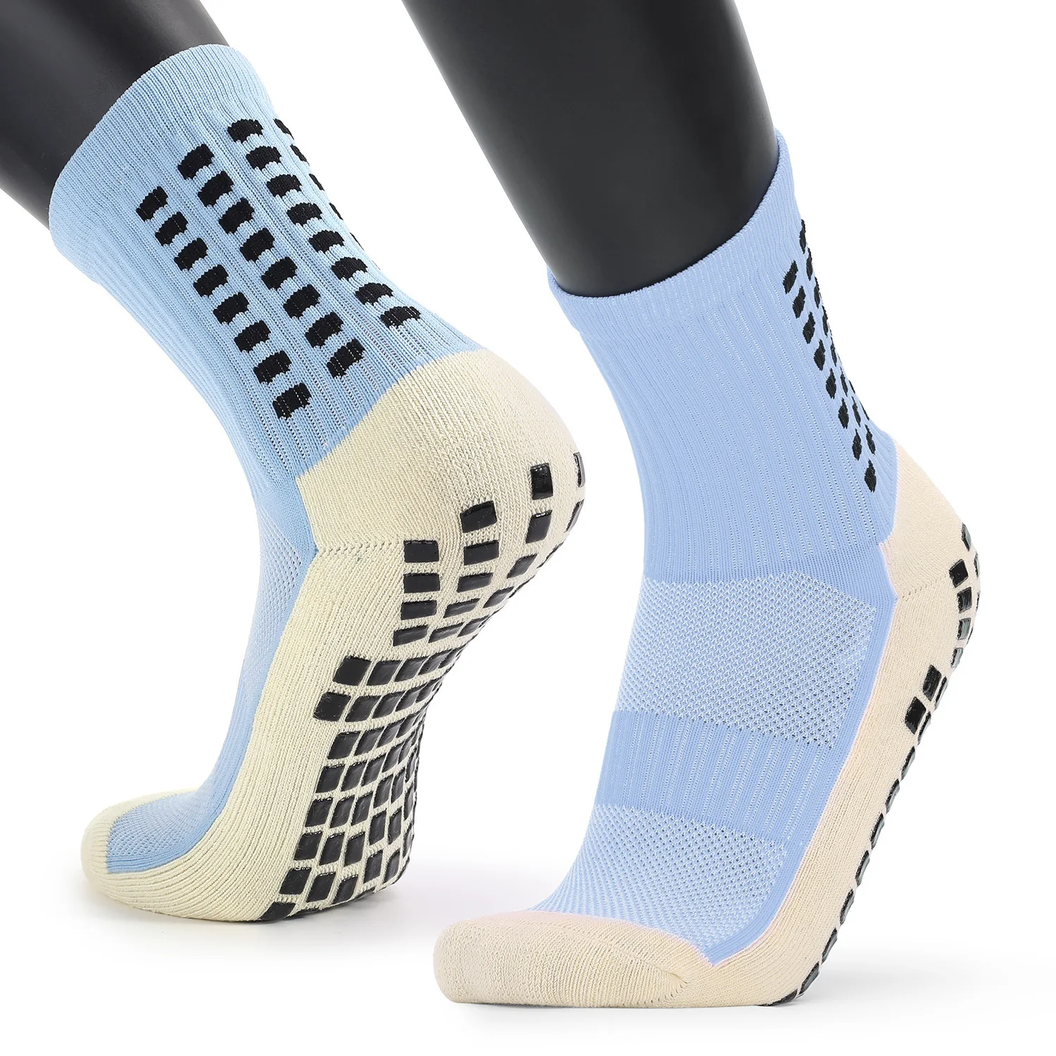 

FY-N583 anti slip sock non slip soccer antislip sport football sports grip socks