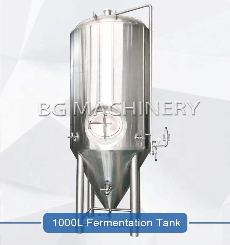 
1000L 10bbl Fermentation Tank Beer Fermenter Brewery Equipment turnkey beer brewing equipment whole beer brewing equipment 
