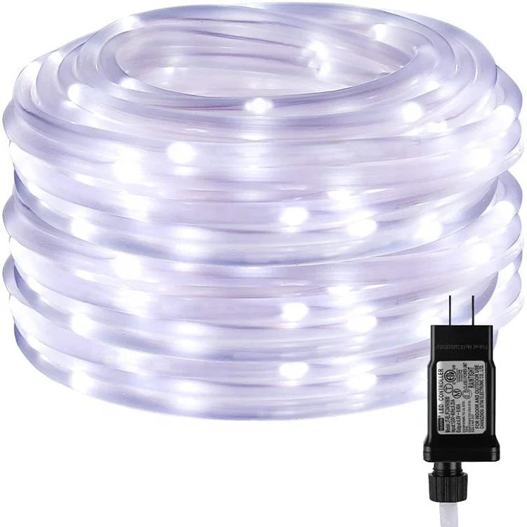 wholesale flexible waterproof custom32.8ft 100L led 5-color rope lights/led string light AU US EU BS plug