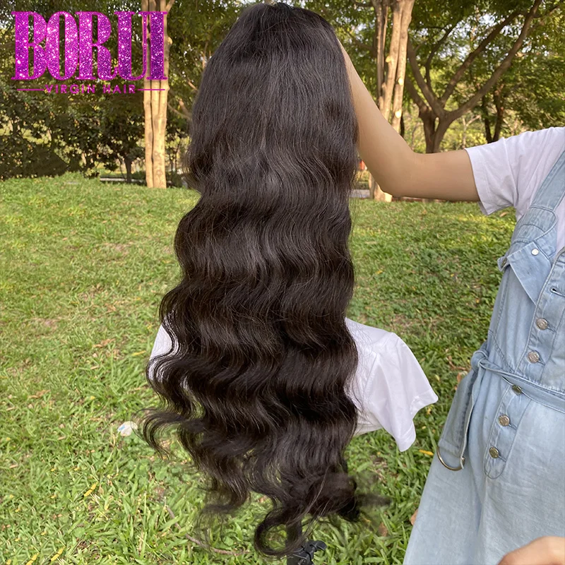 

BoruiHair 13x6 transparent hd lace frontal wig bodywave