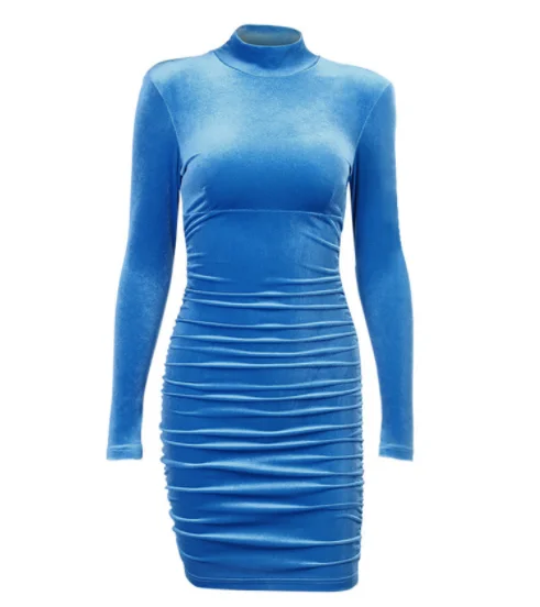 

Sexy Women Elegant Pencil Long Sleeve Party Bodycon Midi Pencil Women Dress