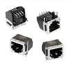 615008143521 Single Port Ethernet Modular Jack 8P8C Half Shield RJ45 Connector