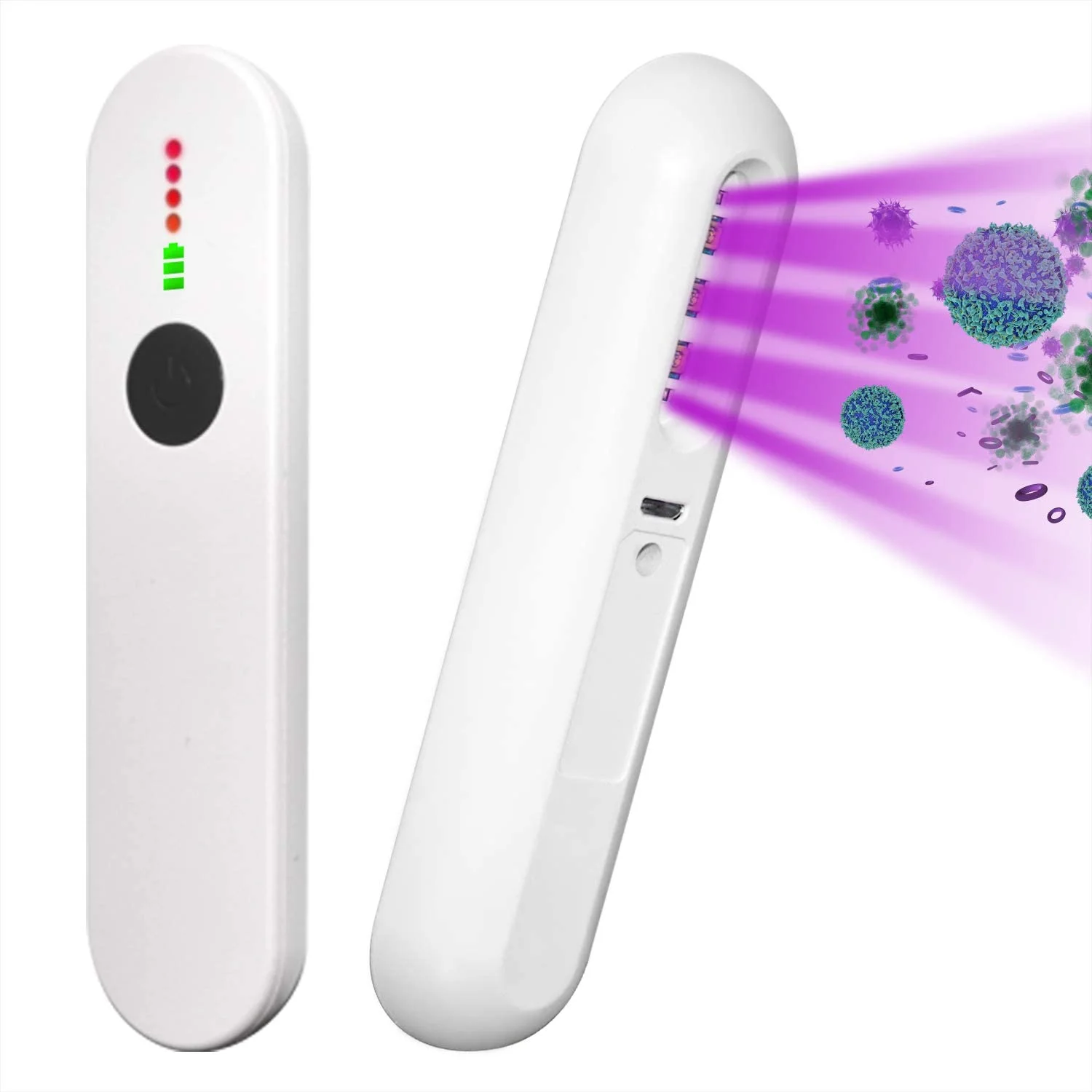 

2021 most sold products high quality Mini UV-C Light Sterilizer, Rechargeable UVC Disinfection Lamp,Germ-Killing