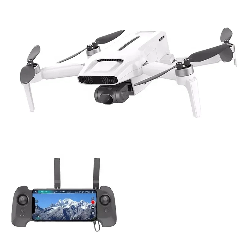 

FIMI X8 Mini 250g-class 8KM Transmission Range 30-Minute Flight Time 4K Professional Mini Camera Drones, White, orange