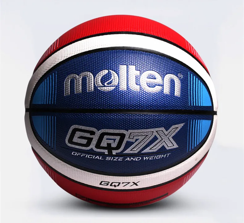

PU leather Official custom logo size 7 Molten futbol basketball GQ7X basketball ball basquetebol
