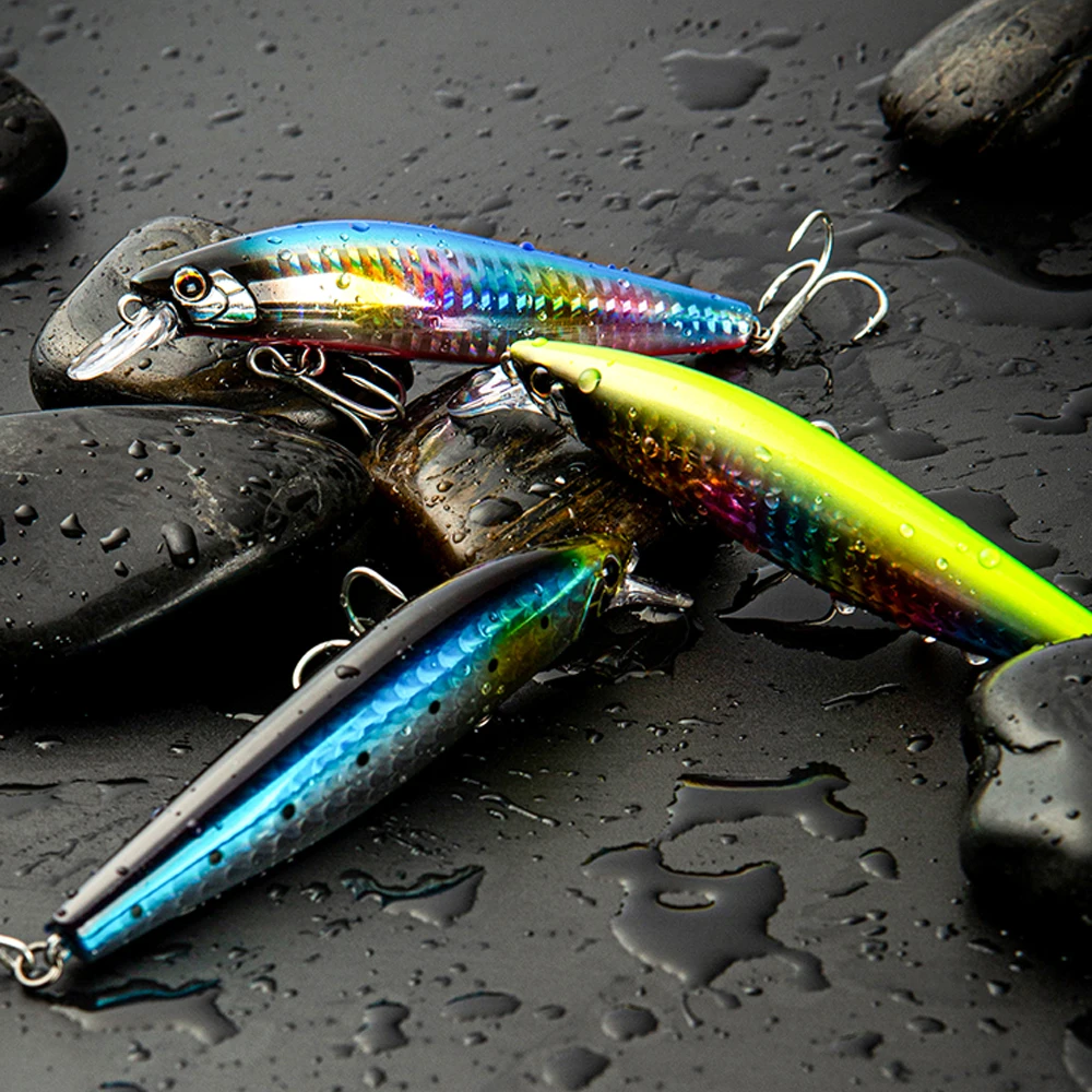 

New Japan design mold fishing lure hard Sinking minnow 3D holographic eyes wholesale Crankbait Hard Fishing Lure