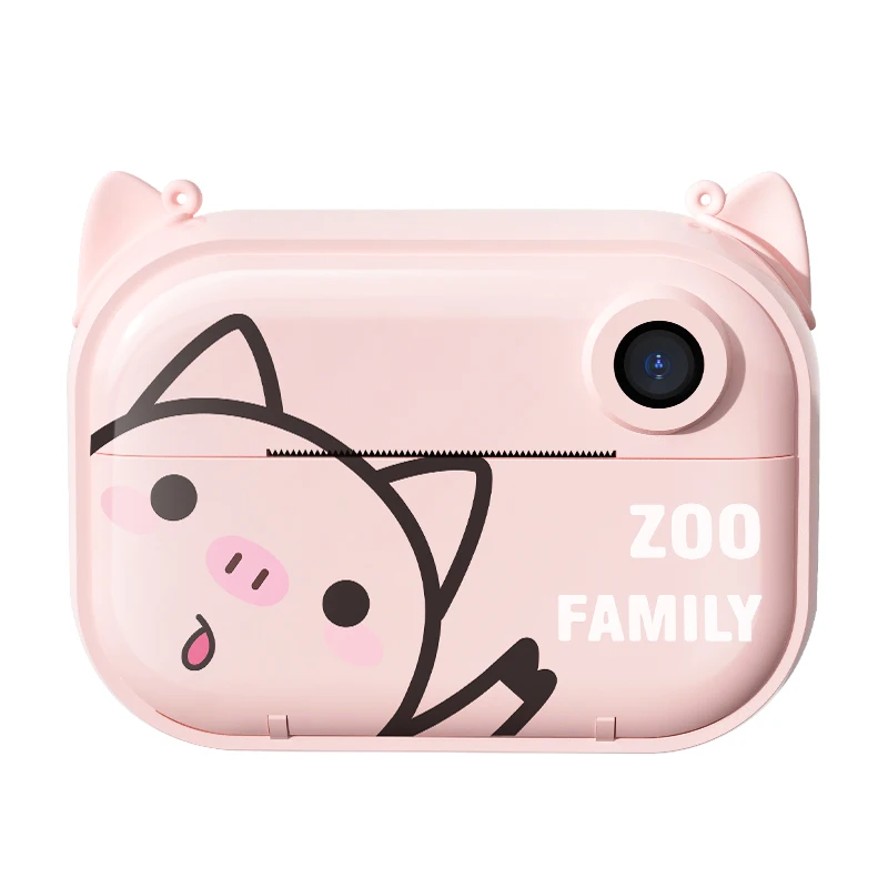 

C3 PRO WIFI Dual camera 12 million pixels pink pig green frog quick print children digital instant camera hd printer