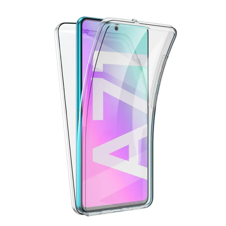 

360 Degreed Universal Shockproof TPU PC Soft Phone Case For Samsung Galaxy A71