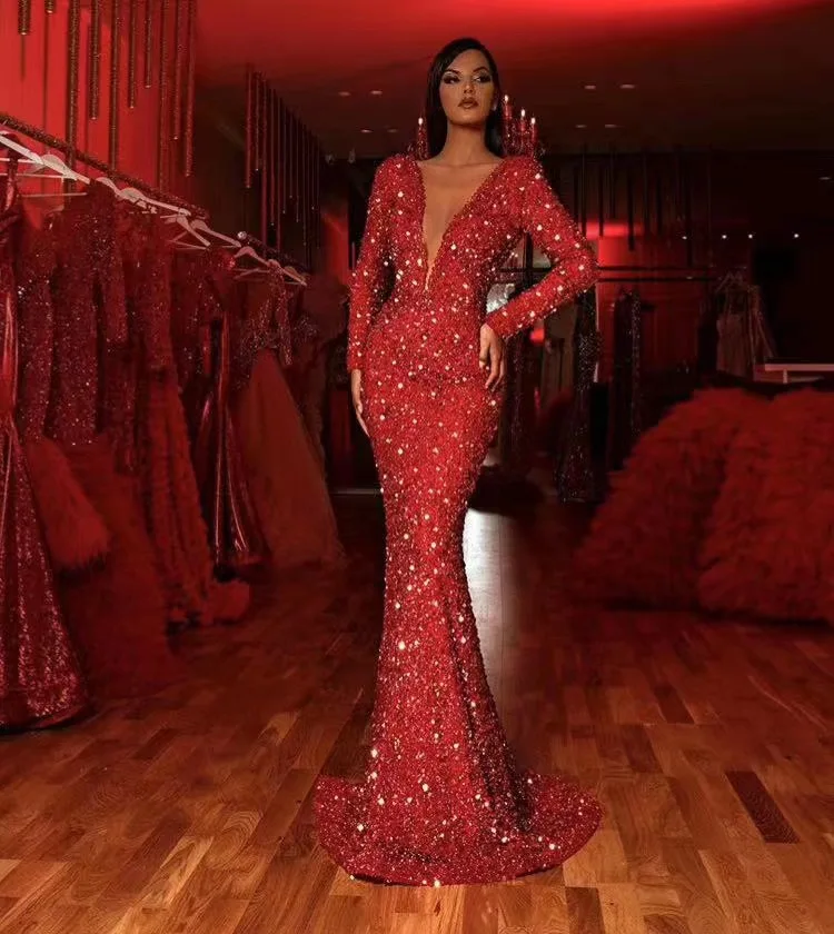 

Hot Sale Sexy Fashion Women Celebrity Night Clubwear Evening Long Maxi Party Dress
