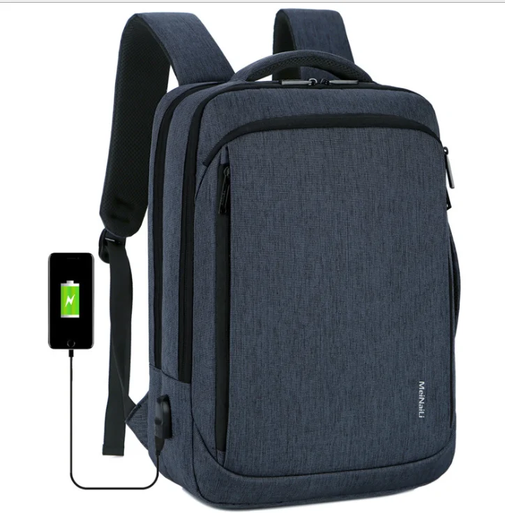 

anti theft password backpack with usb charger waterproof computer business laptops bags for men backpack