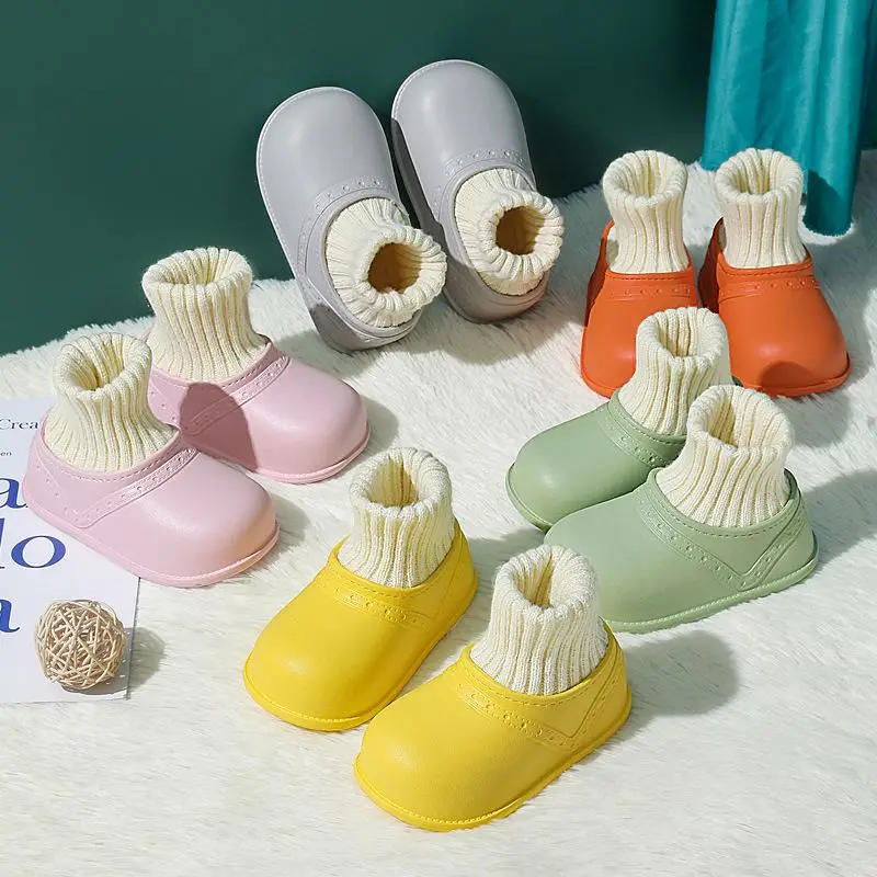 

2021 Fashionable High Quality Fur Socks Fur Slippers Fur Slippers Casual Socks Kids Slipper Socks With Grips, As shown