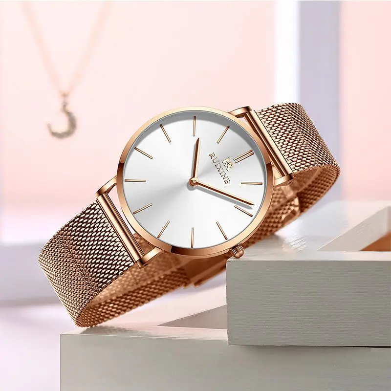

2019 hot Japan quartz watch High quality stainless case back wrist watch for women