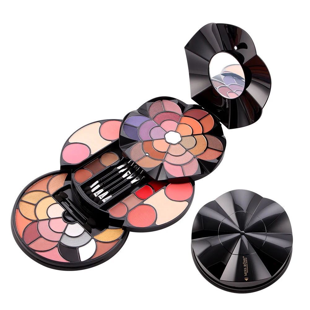 

Professional cosmetics foundation powder concealer contour eye brush makeup sets girls make up set with beauty mirror, 57 colors