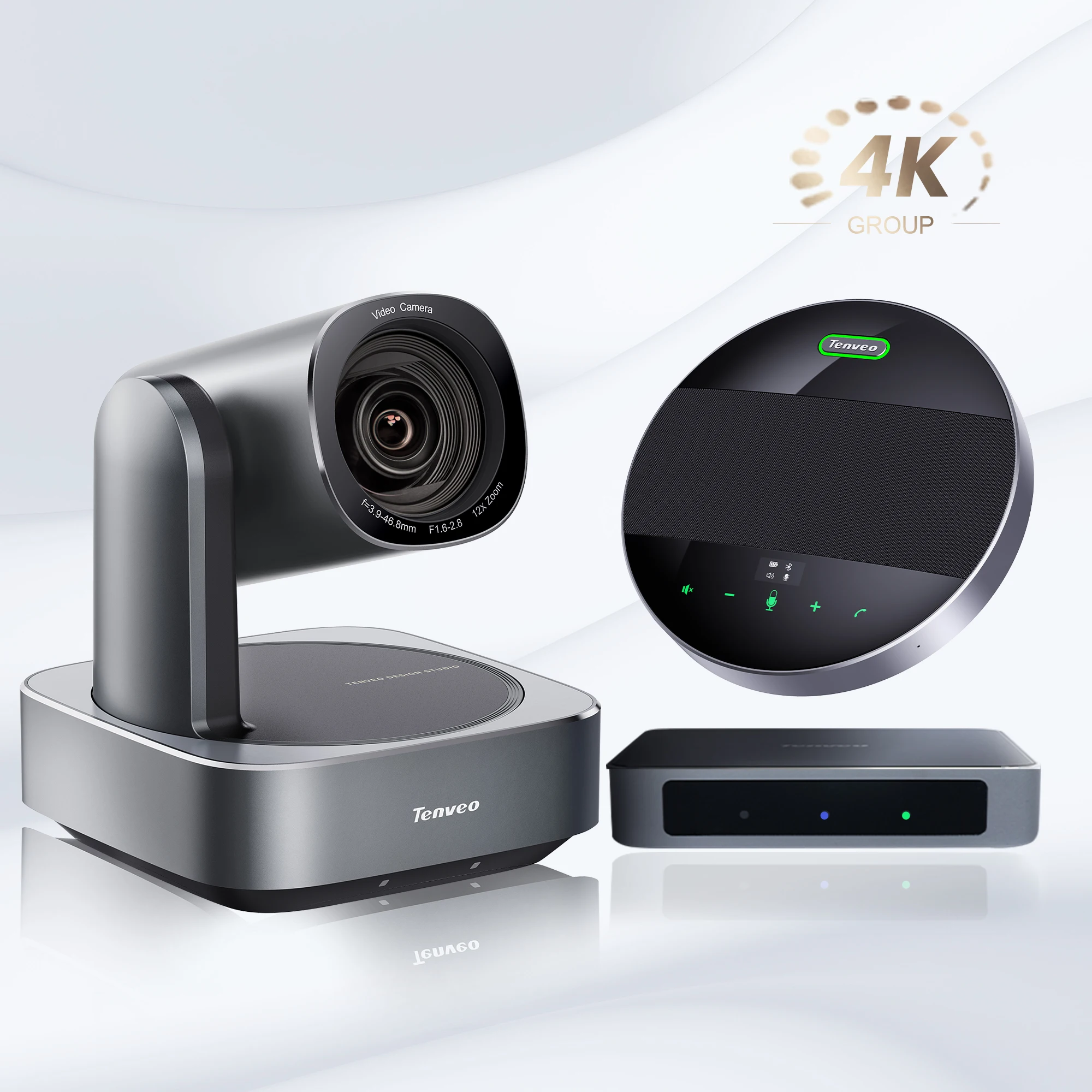 

12x zoom with speakerphones affordable video conferencing group for mid to large-sized meeting rooms