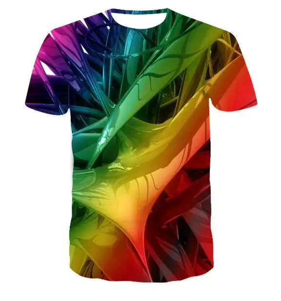 

3d Digital T-shirt Wholesale Sublimation Custom Mens T Shirt Printing