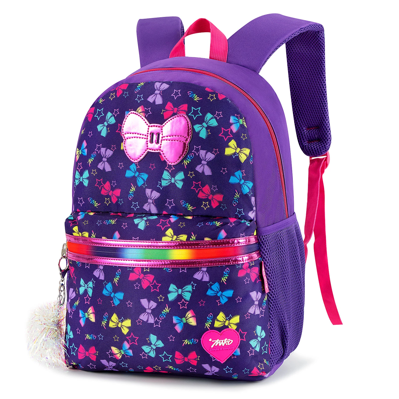 

Factory Wholesale Promotion Leisure Backpack Women'S Bag Fashion Trend Rucksack Backpack For Girls, Black/purple/green