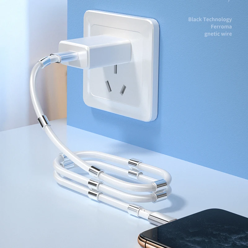 

2020 Hot Amazon wholesale Magnetic Charging Cable Cellphone Fast Micro USB Cable Charger Data Cable Line