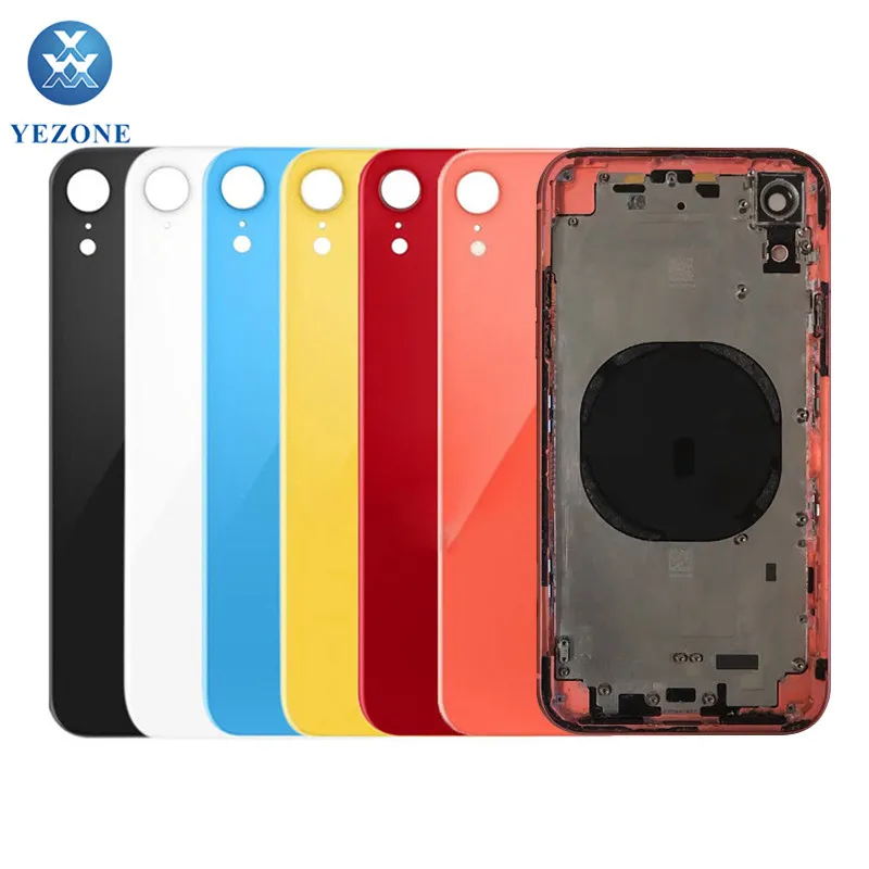 

New Housing For iPhone 13 X XR XS XSMAX Battery Back Cover Panel For iPhone X TO 12Pro cover With Middle Chassis Frame