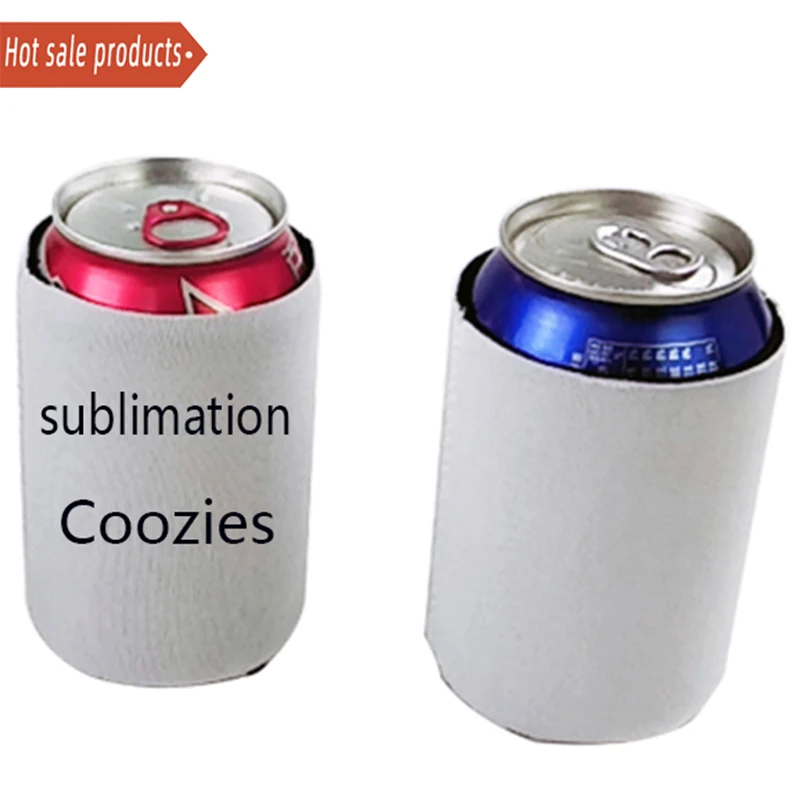 

Design Beer Bottle Cooler Coozy Drink Neoprene Sublimation Can Coozies blank Slim Slap For Cans Cooler Insulated Custom Logo