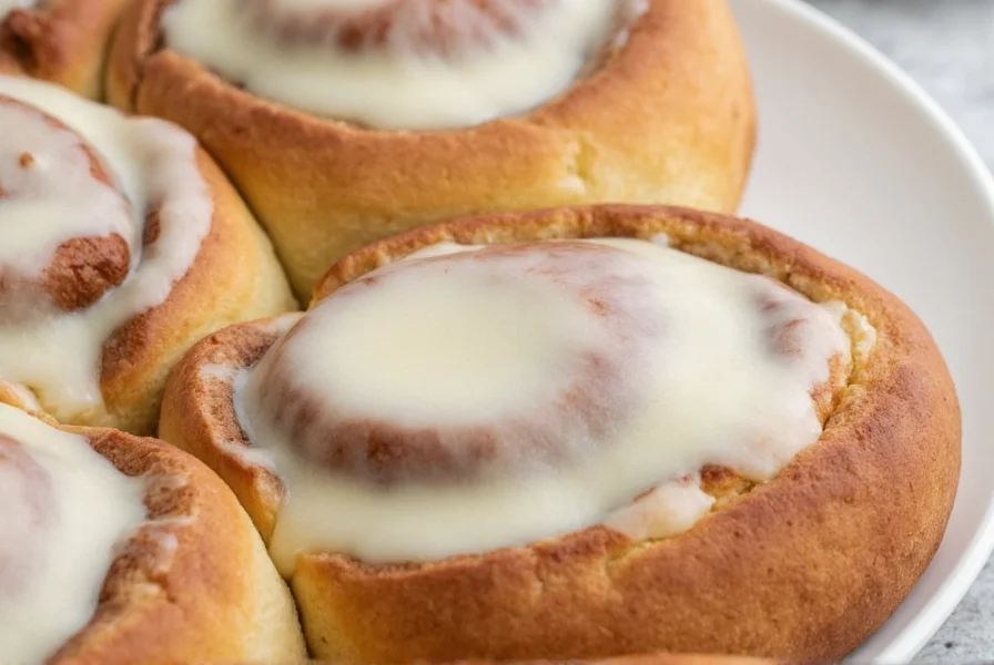 cinnamon rolls with heavy cream