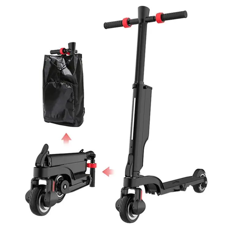 

China Factory 2 Wheel Portable Foldable Electric Scooter, Black