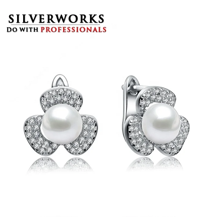 silver earring
