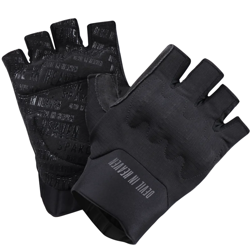 

Custom Logo Youth Men And Women Reflective Aero Bicycle Riding Bike Cycling Gloves, Black