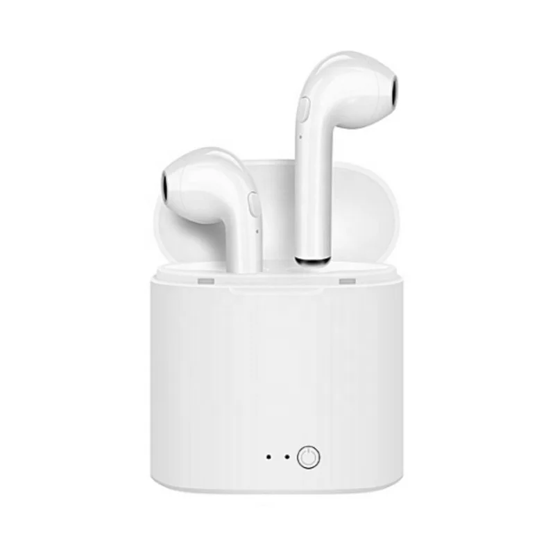 Bluetooth 5.0 wireless head phone I7 mini stereo earphone & headphone with charging case