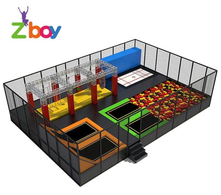 Large Indoor Trampoline
