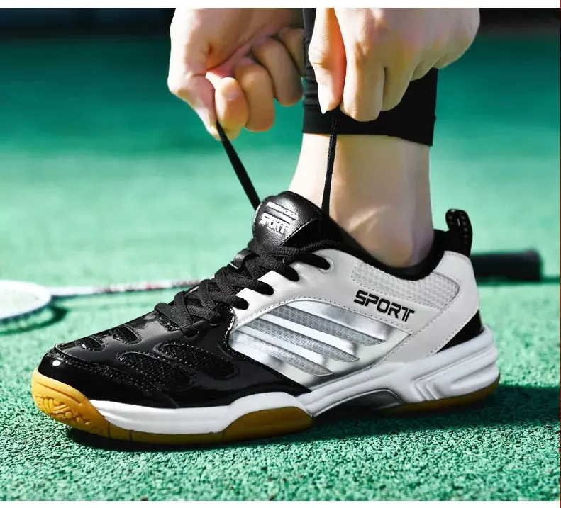 

professional trainers unisex sports footwear women men tennis badminton shoes