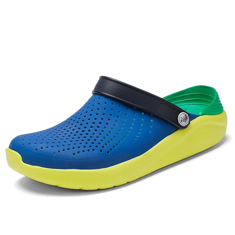 

The best selling mens Slippers male Summer sandals Tap Home Shoes Platform Beach Bath Shower Sandals men Hole Baotou sandals, Colors