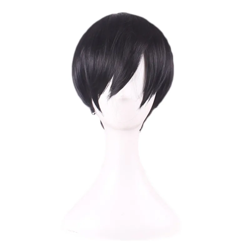 

Cheap Handsome Straight Heat Resistant Synthetic Hair Wigs Short Man Wig Male Men Cosplay