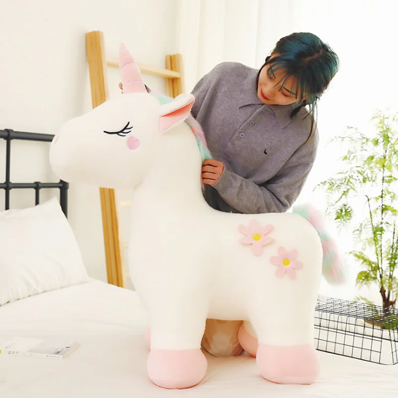 
Plush Unicorn Toys Kids Baby Soft Toys Animal Advertising Promotional Gifts Holiday Giveaways Stuffed Toys 30cm 