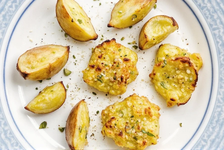 Roasted garlic and herb seasoning in a bowl