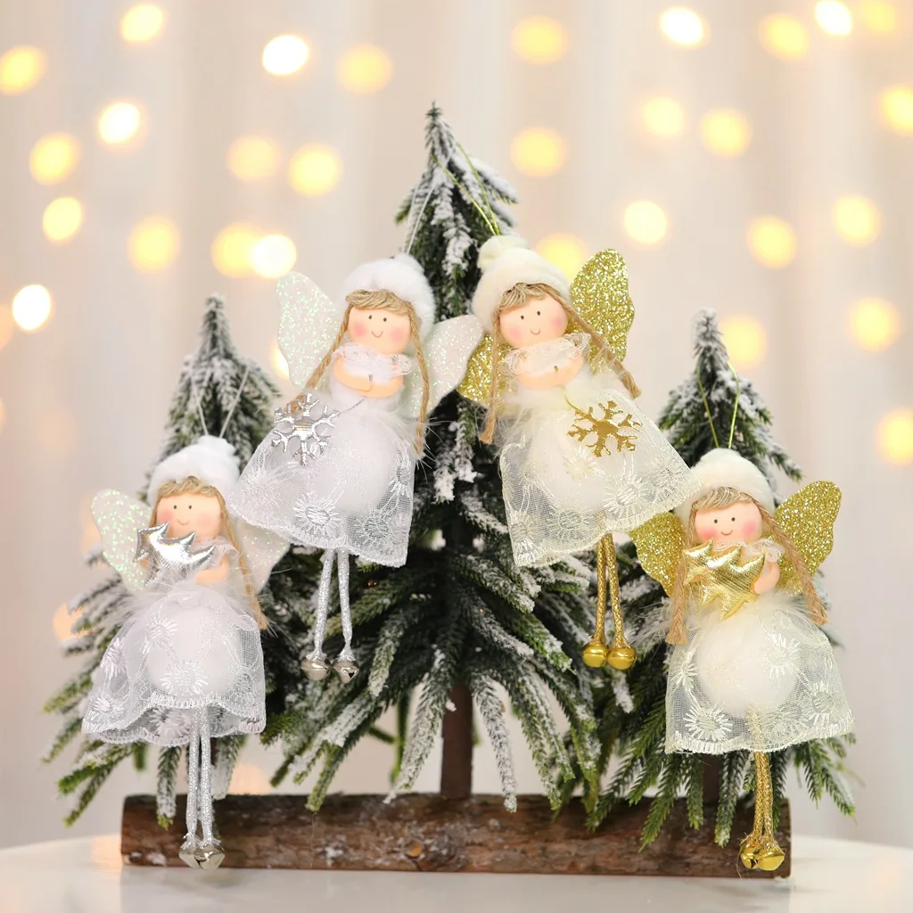 Christmas Angel Doll Toy Christmas Xmas Tree Decorations Chidren Best Gift Q