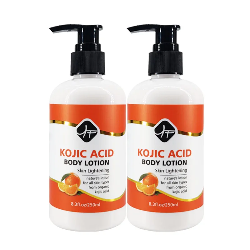 

Best selling body lotion Private Label lightening Skin Moisture for Dry skin Whitening skin Kojic Acid Body Lotion